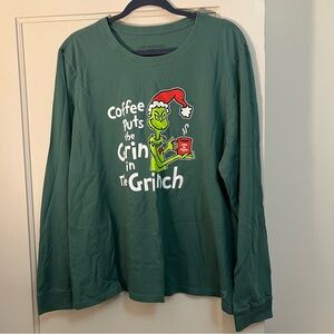 Life is good grinch long sleeve top